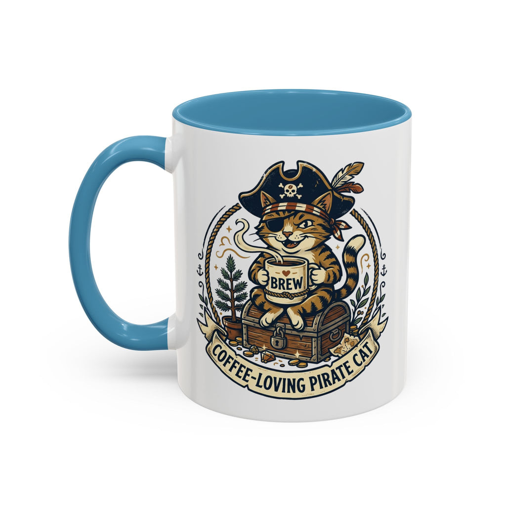 Vintage Sailor Anchor Coffee Mug — Nautical Tattoo Accent Mug (11/15oz)