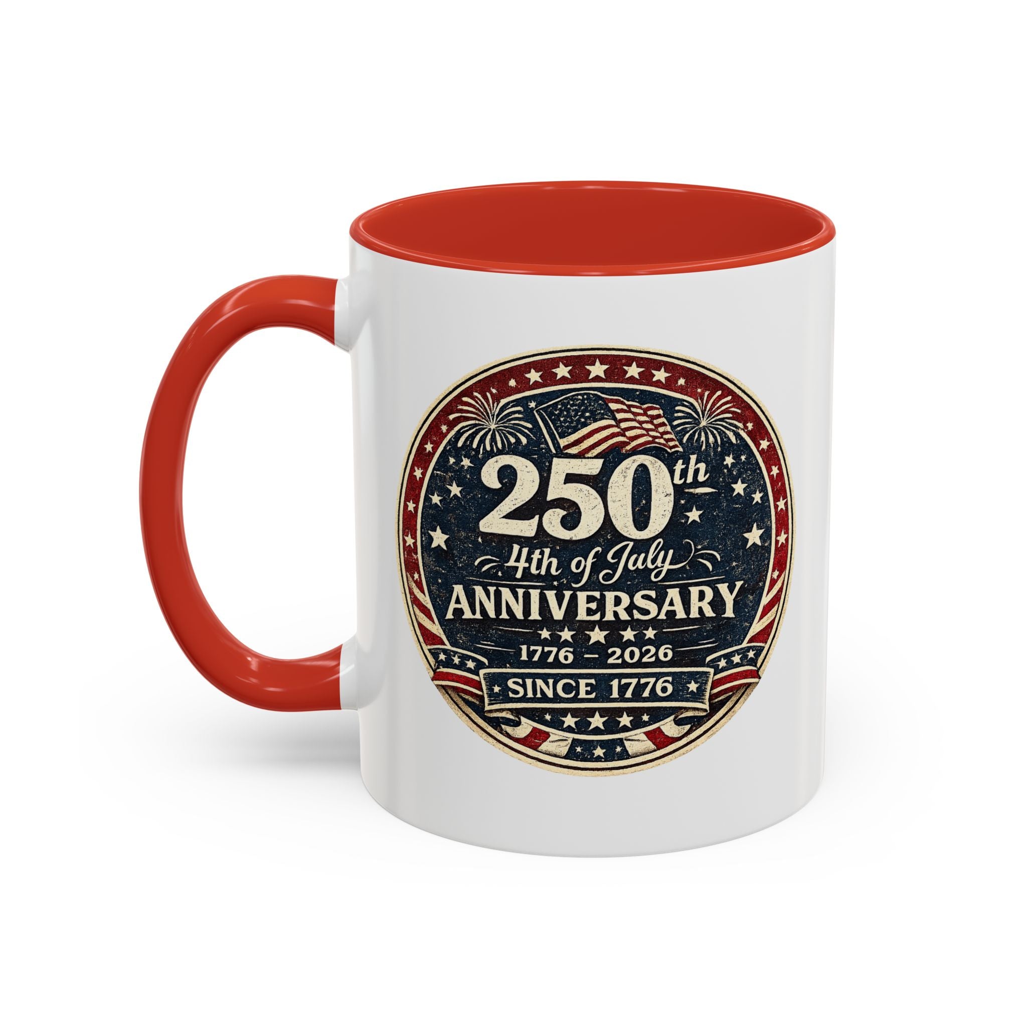 250th 4th of July Anniversary Coffee Mug