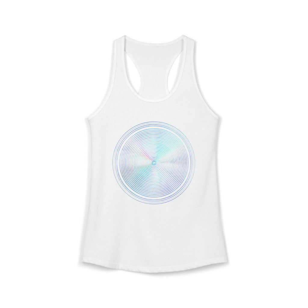 Women's Ideal Racerback Tank - Circle