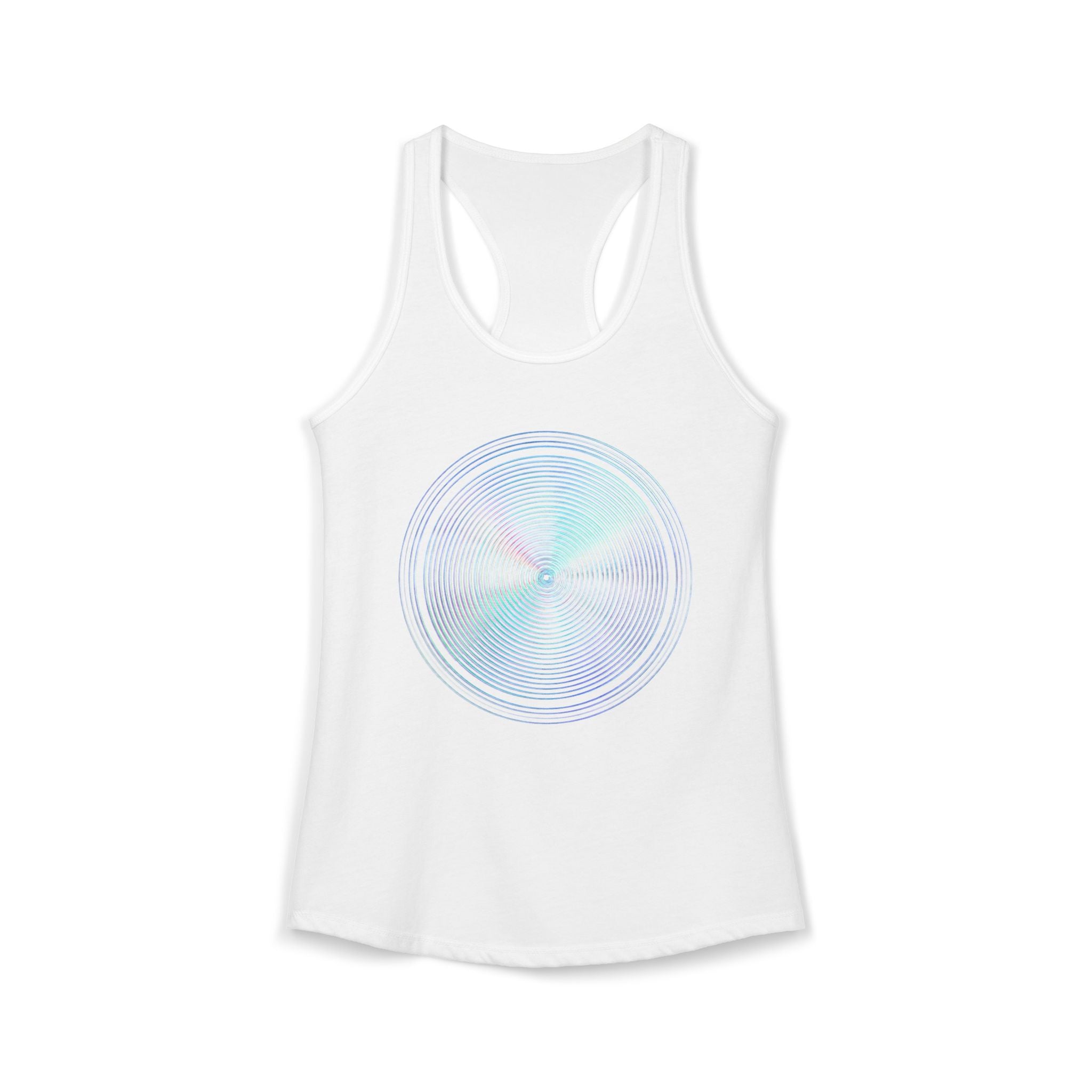 Women's Ideal Racerback Tank - Circle