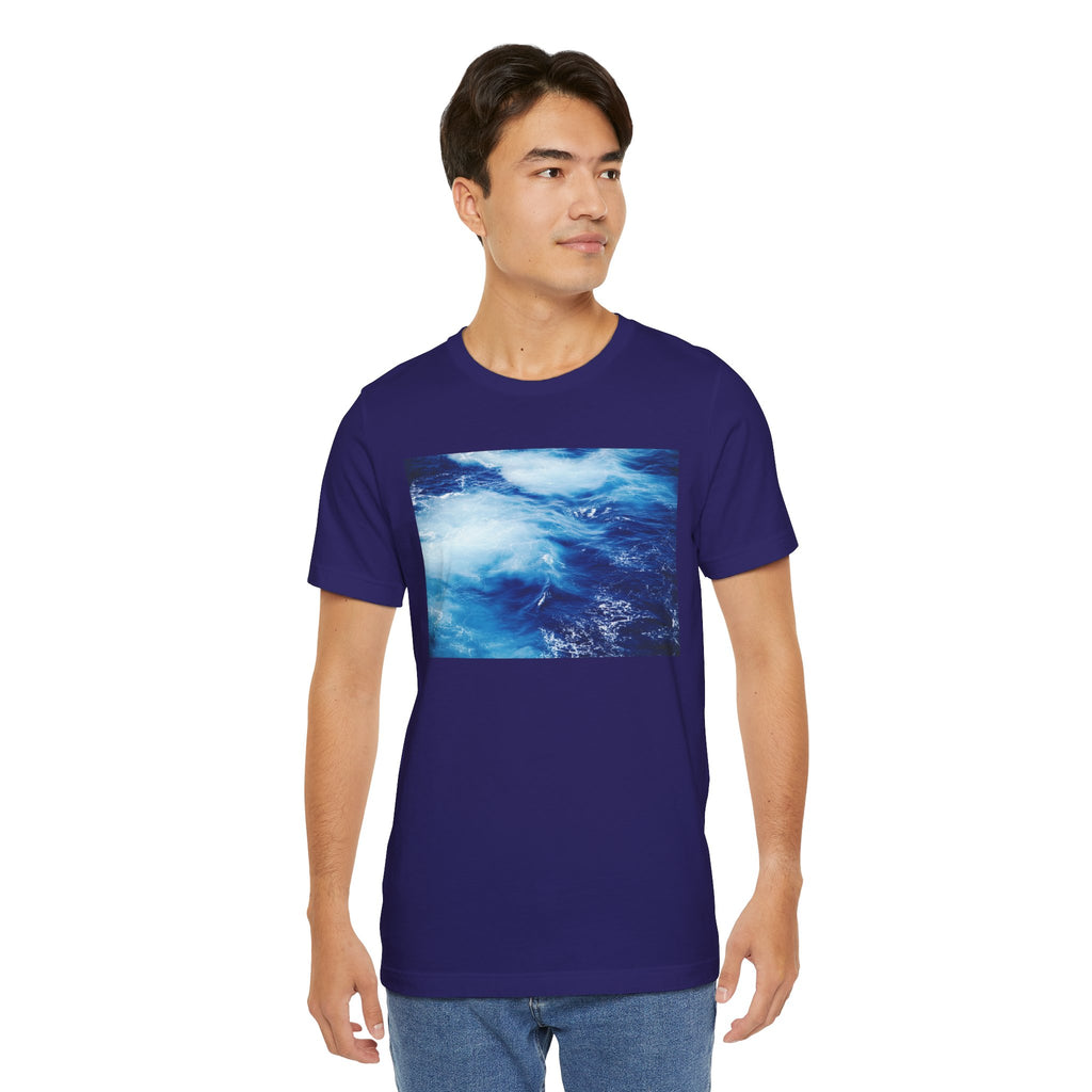 Ocean Waves  Tee — Blue Water Photography T-Shirt