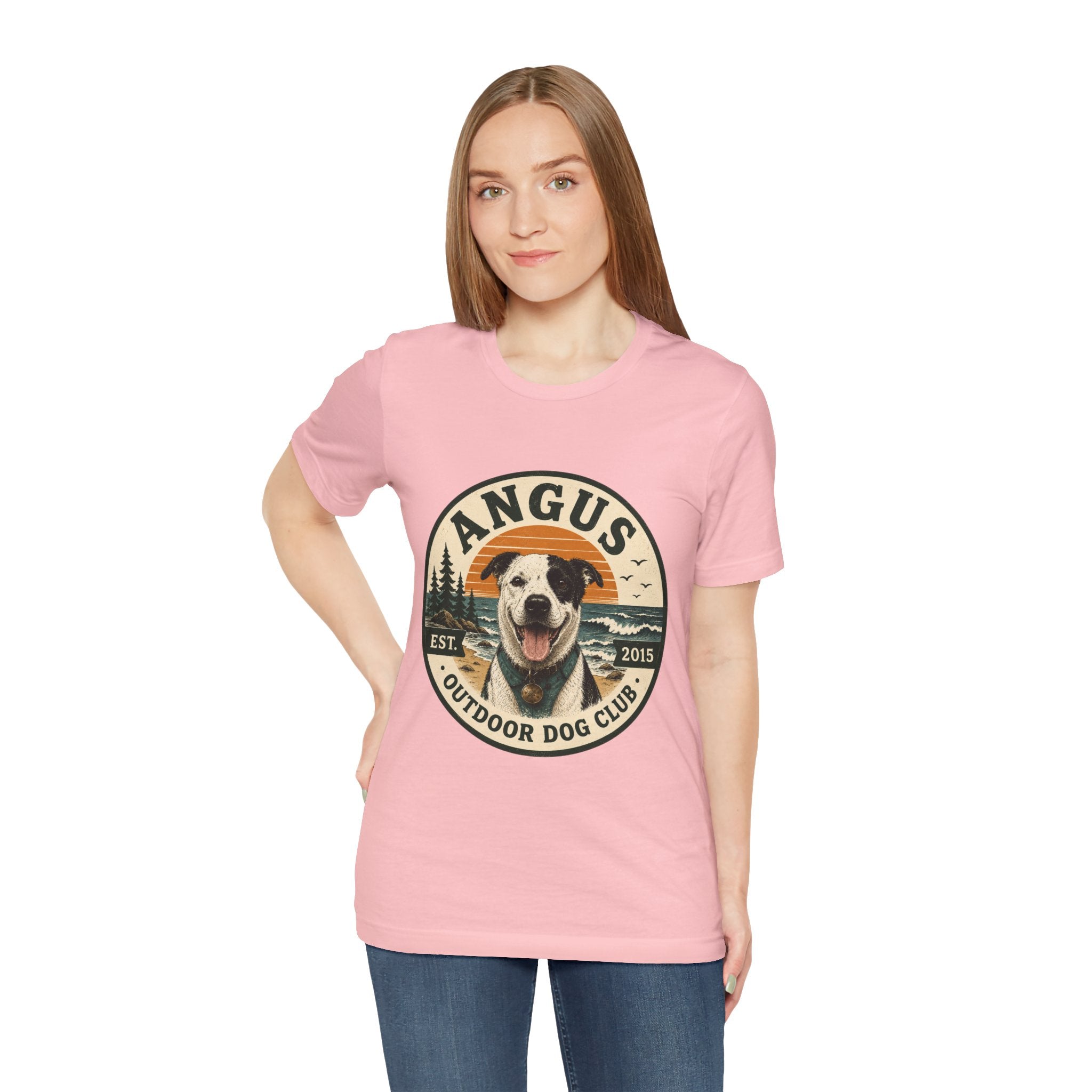 Angus Dog Photo Collage T-Shirt