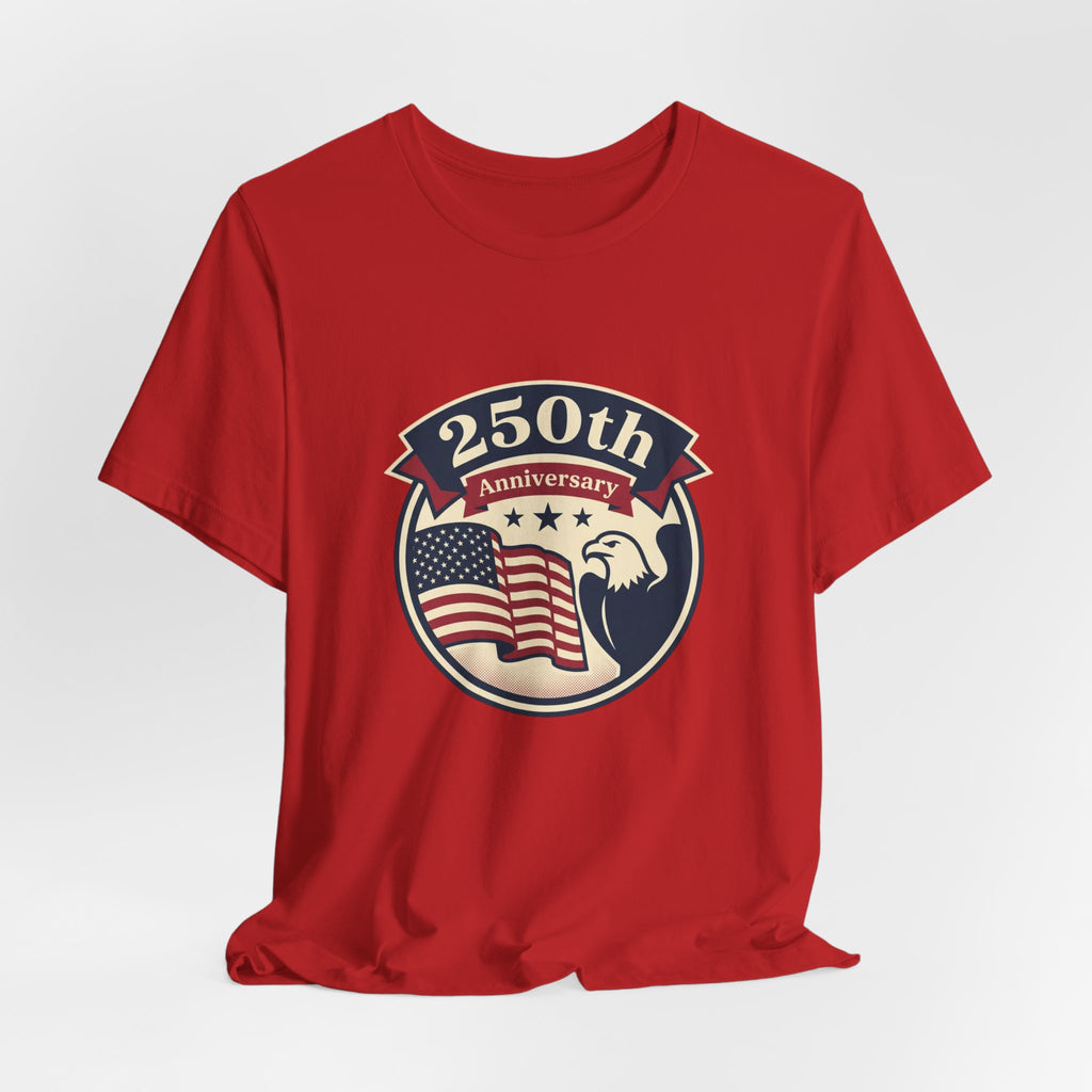 250th Anniversary Eagle & American Flag T-Shirt