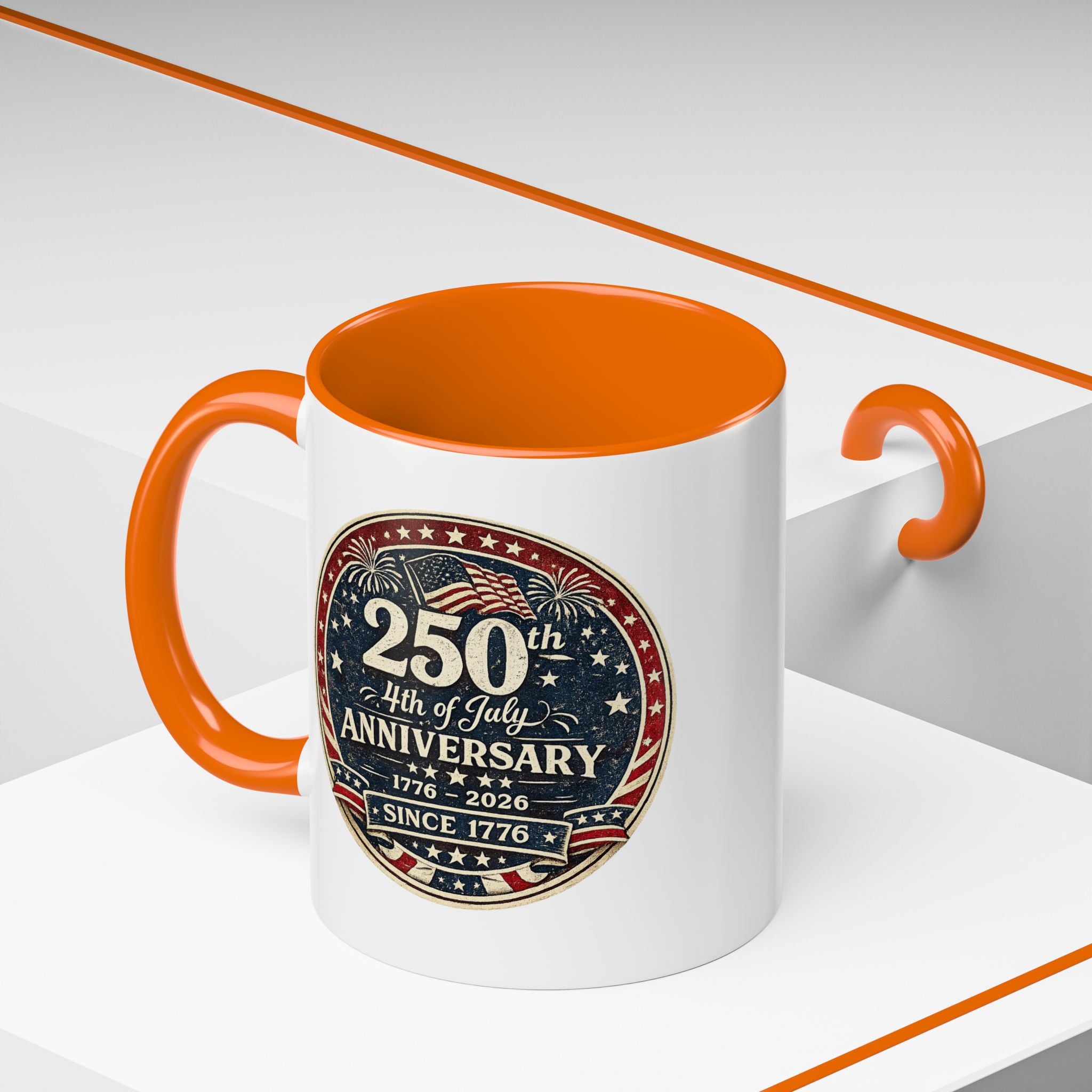 250th 4th of July Anniversary Coffee Mug