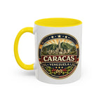 Caracas Venezuela Vintage Travel Accent Coffee Mug