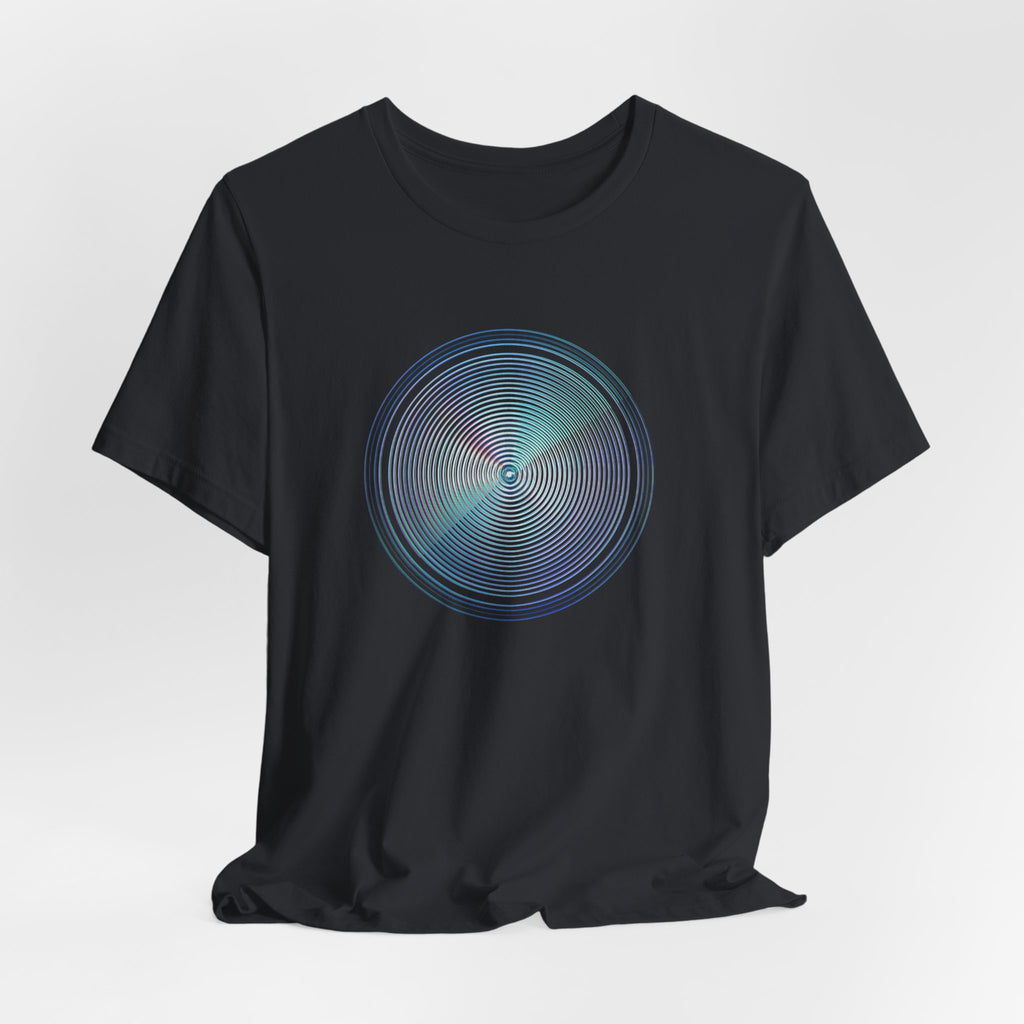 Hypnotic Holo Spiral T‑Shirt