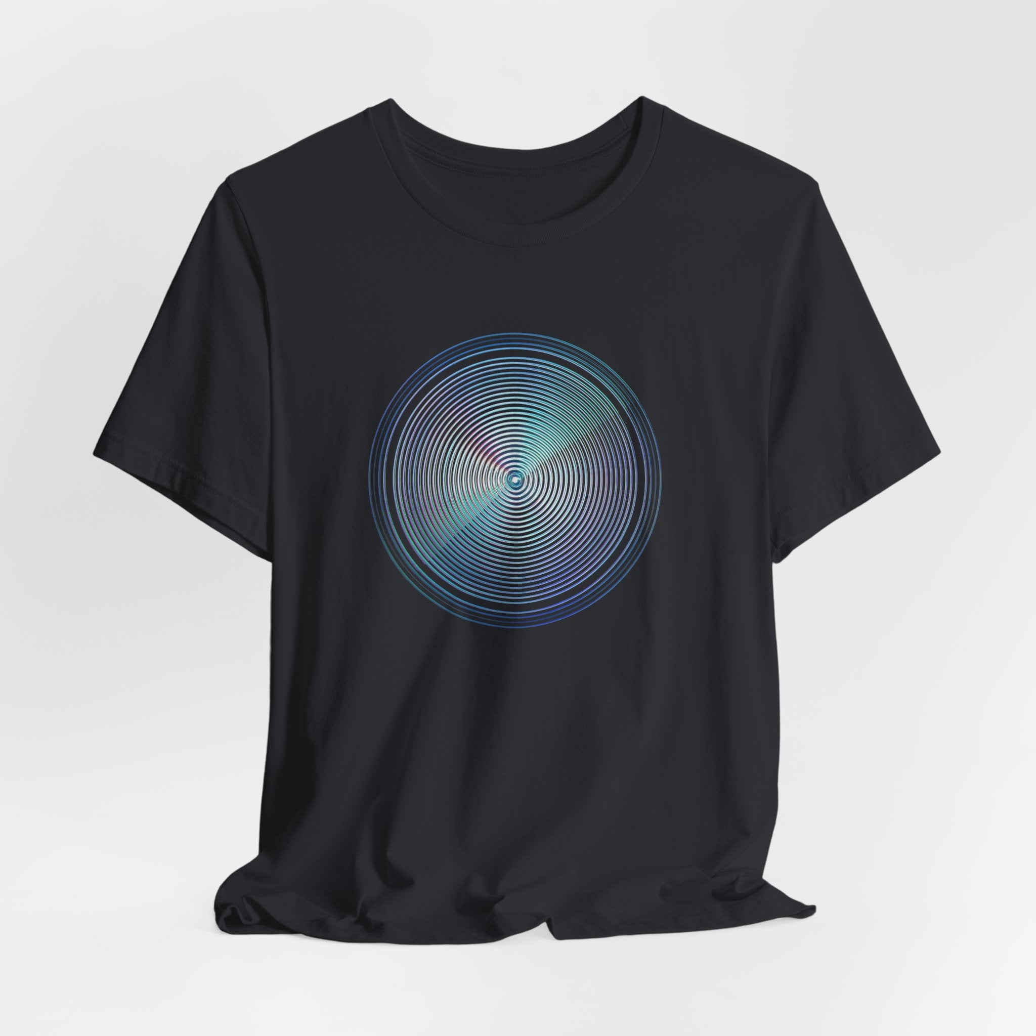 Hypnotic Holo Spiral T‑Shirt