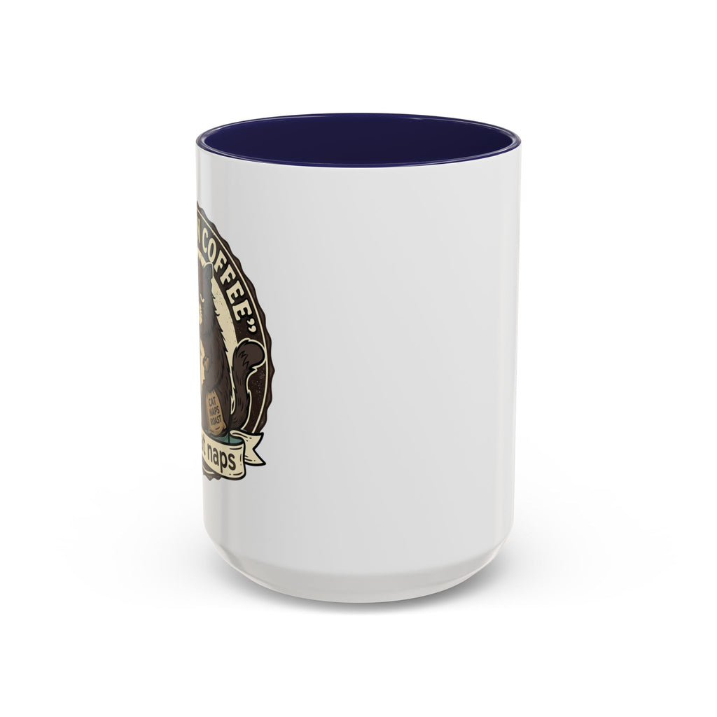 Coffee Lovers Mug — Rustic 'Coffee & Hops' Accent Ceramic Mug (11/15oz)