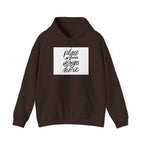 Classic Hoodie with Centered Design – 'Place Your Design Here'