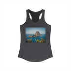 Women's Racerback Tank - Es Vedrà, Spain View