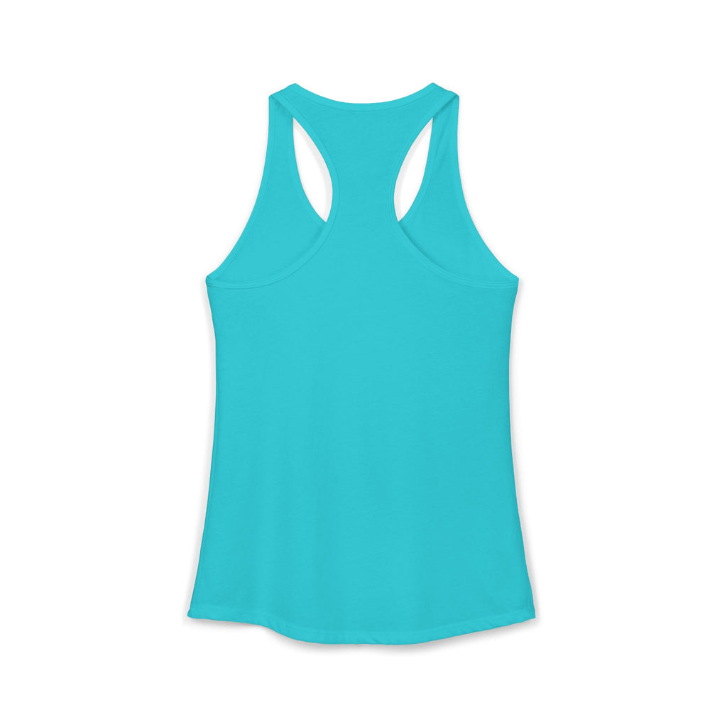Women's Ideal Racerback Tank - "Hetero Jamás"