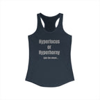 Graphic Tank — "Hyperfocus or Hyperhorny" Funny ADHD Humor Tank