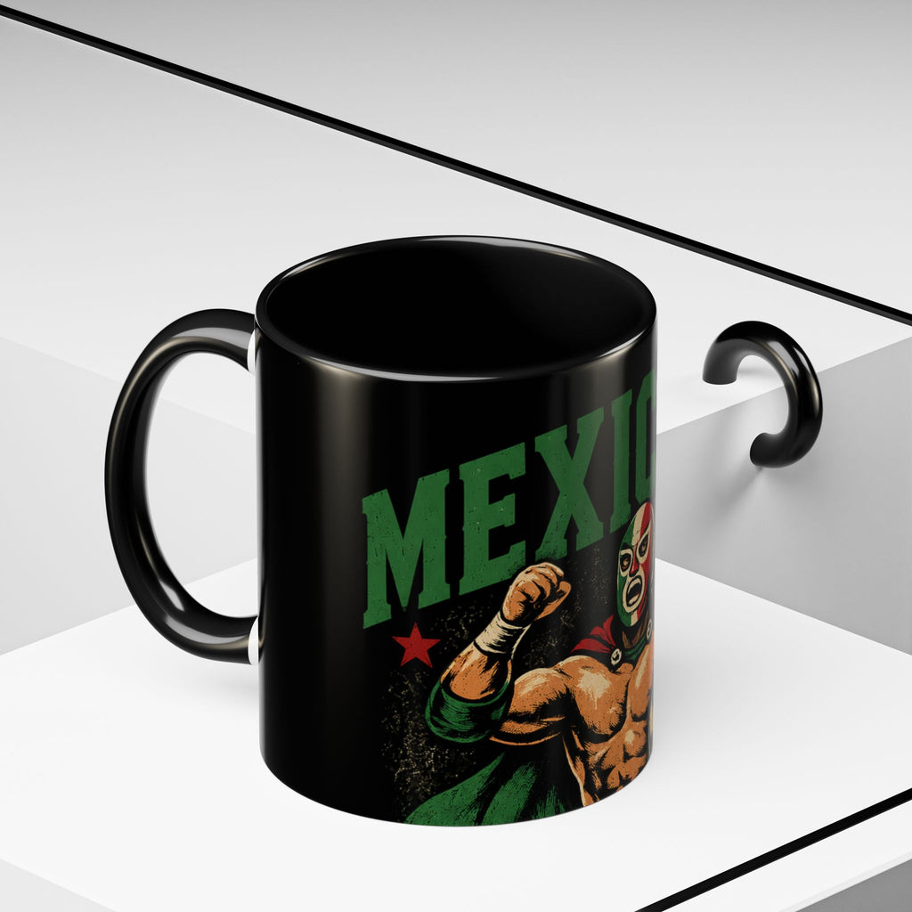 Mexico ’26 Luchador Soccer Coffee Mug
