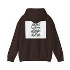 Classic Hoodie with Centered Design – 'Place Your Design Here'