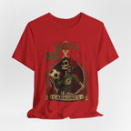 Mexico Catrina Skull T‑Shirt — Day of the Dead Mexican Soccer Tee