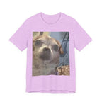 Funny chihuahua trauma  Dog T‑Shirt — Cute Chihuahua Photo Tee