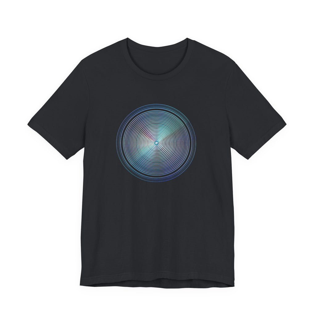Hypnotic Holo Spiral T‑Shirt