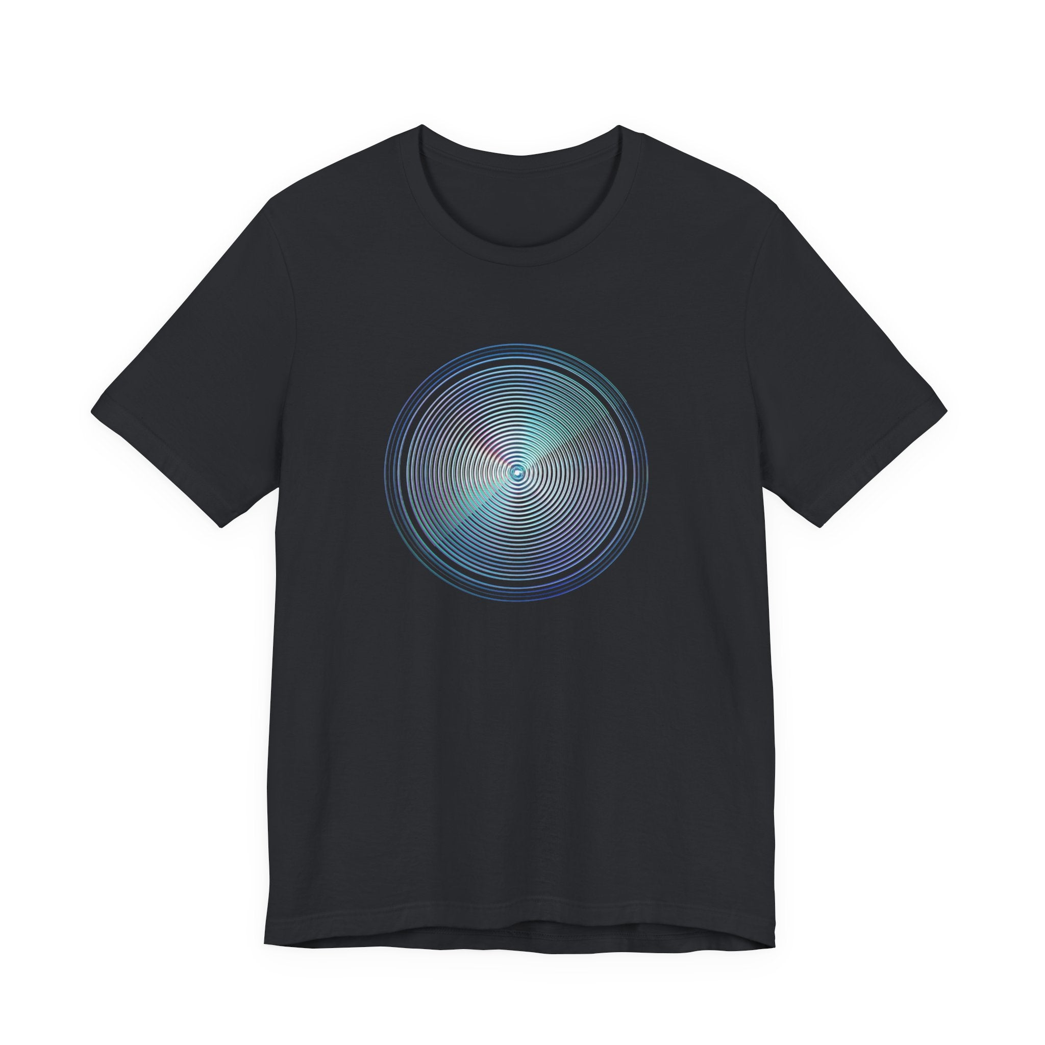 Hypnotic Holo Spiral T‑Shirt