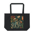 Octopus Garden Eco Tote Bag — Vintage Sea Creature Canvas Market Tote