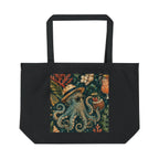 Octopus Garden Eco Tote Bag — Vintage Sea Creature Canvas Market Tote