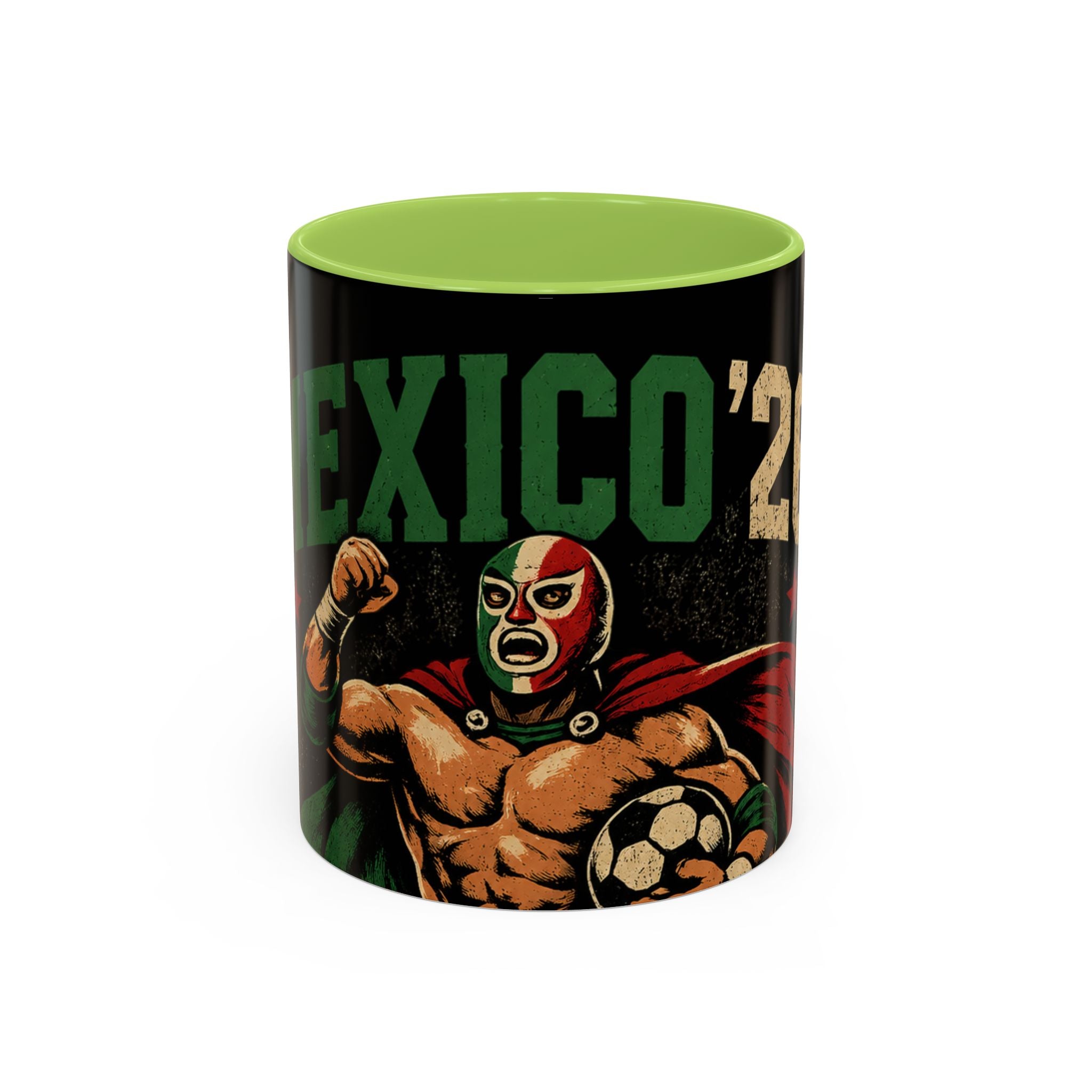 Mexico ’26 Luchador Soccer Coffee Mug