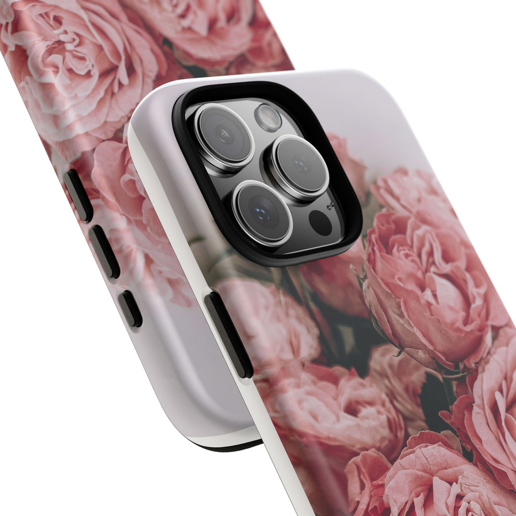 Tough Case — Pink Peonies Floral Phone Case
