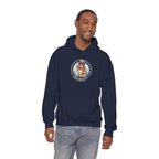 Patriotic Cat Hoodie — "Ready for the Stars" Graphic Pullover