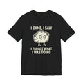 Funny Brain T-Shirt — "I Came, I Saw, I Forgot What I Was Doing" Graphic Tee