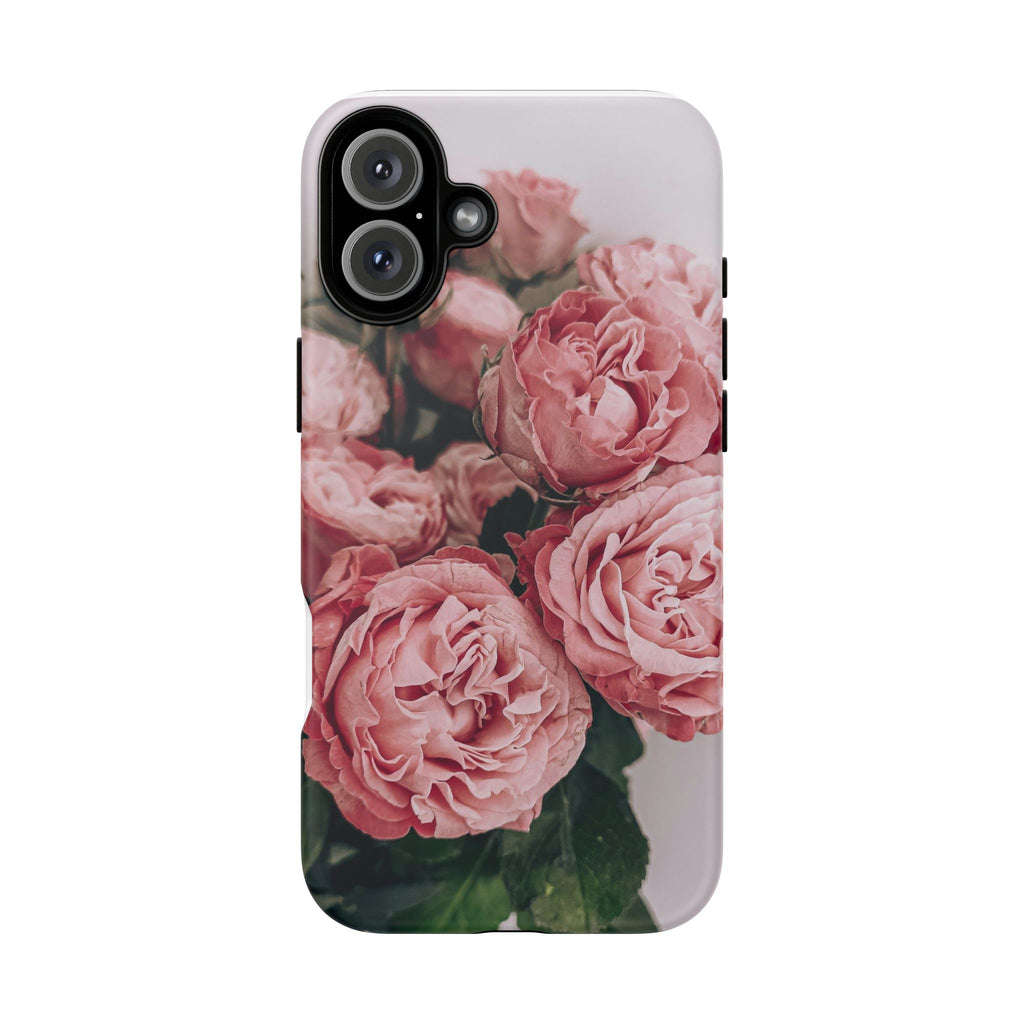 Tough Case — Pink Peonies Floral Phone Case
