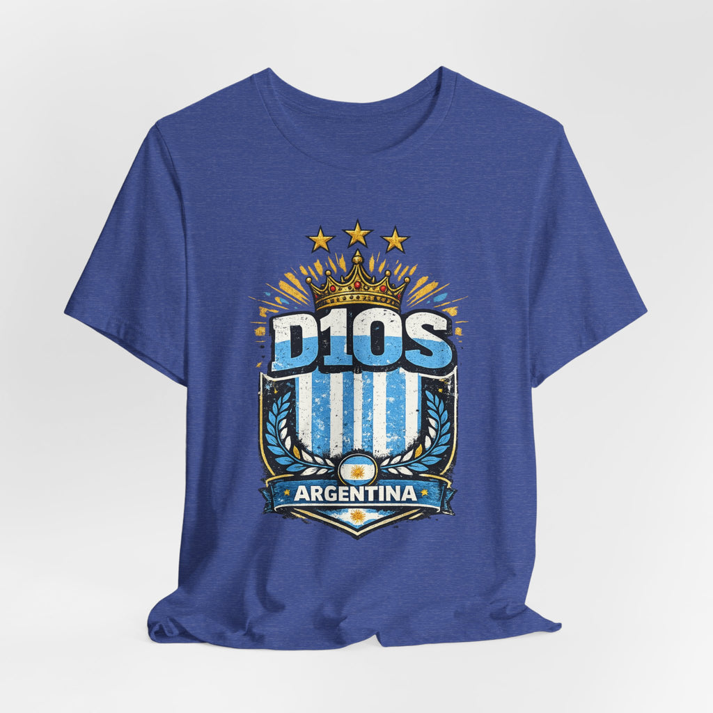 D10S Argentina Tee — Football Fan Shirt