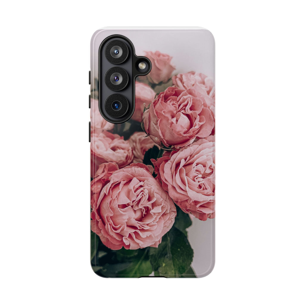 Tough Case — Pink Peonies Floral Phone Case