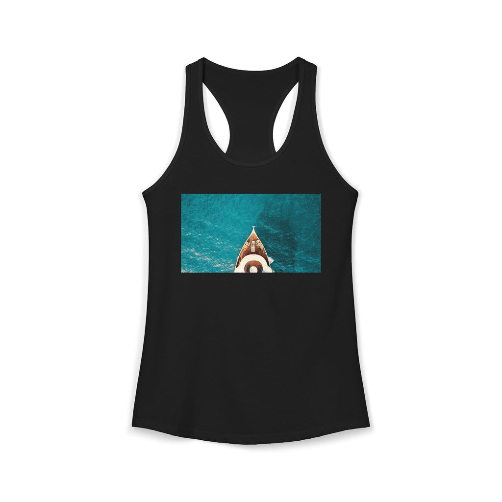 Women's Ideal Racerback Tank - Summer Boat