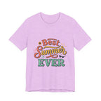 Best Summer Ever T-Shirt — Retro Colorful Vacation Tee