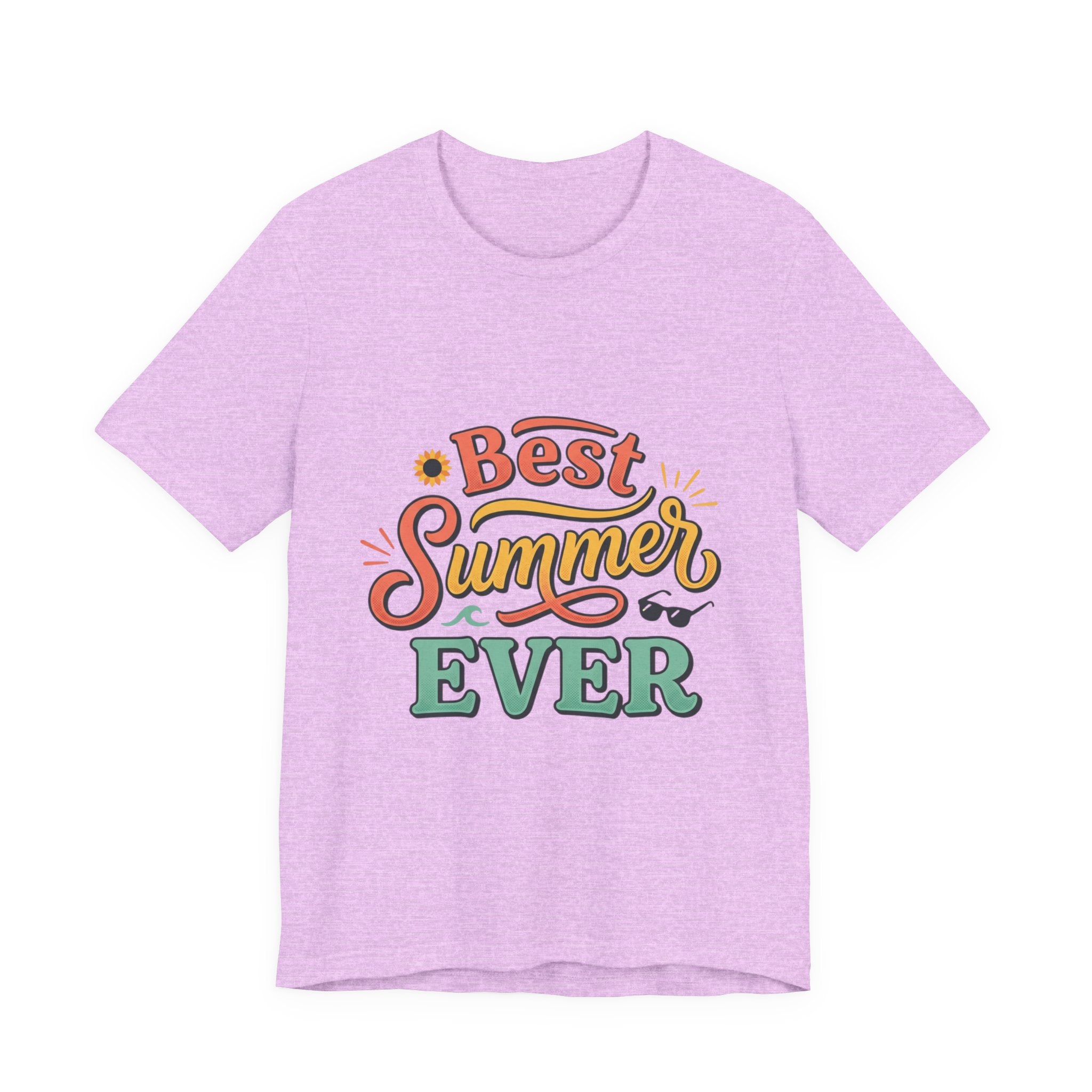 Best Summer Ever T-Shirt — Retro Colorful Vacation Tee
