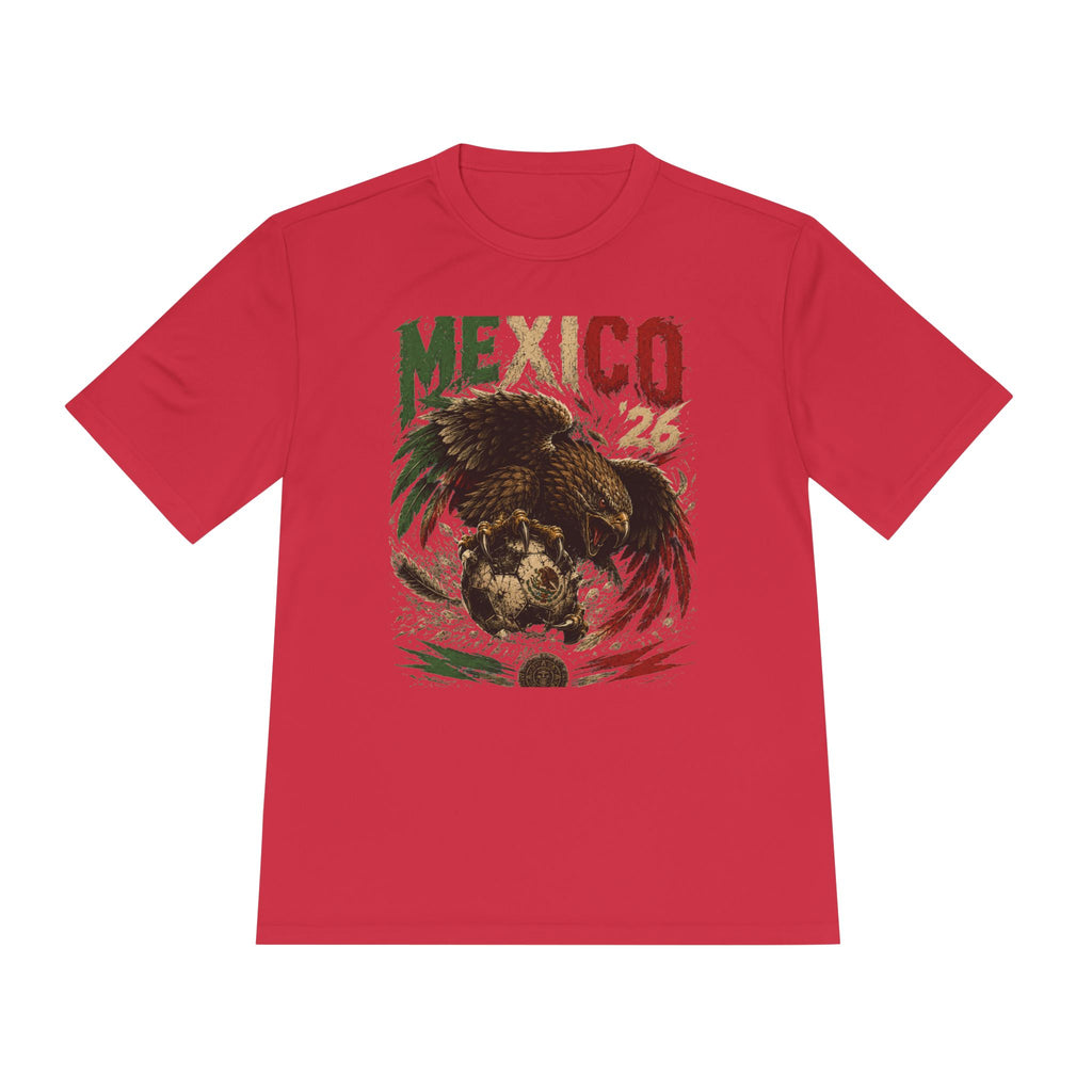 Mexico Eagle Graphic Tee — Mexican Flag Patriotic Soccer Fan Shirt