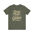 Dog Hair is My Glitter Unisex Jersey Tee - Perfect for Dog Lovers