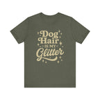 Dog Hair is My Glitter Unisex Jersey Tee - Perfect for Dog Lovers