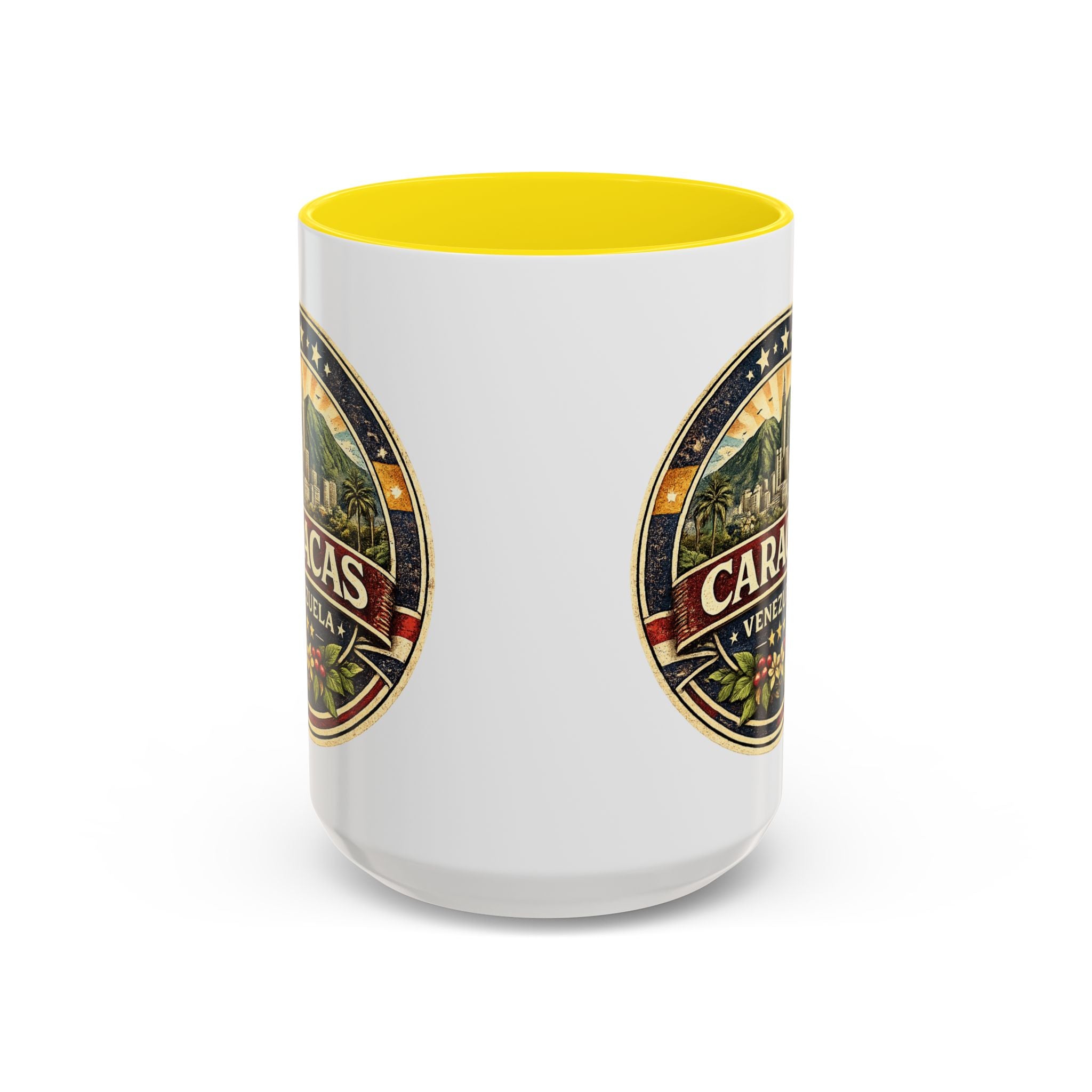 Caracas Venezuela Vintage Travel Accent Coffee Mug