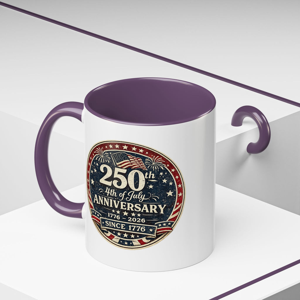250th 4th of July Anniversary Coffee Mug