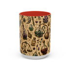The Alchemist's Cabinet Coffee Mug — Vintage Apothecary Accent Mug (11/15 oz)