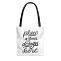 Custom Printed Tote Bag — Personalized All-Over-Print Canvas Shopper