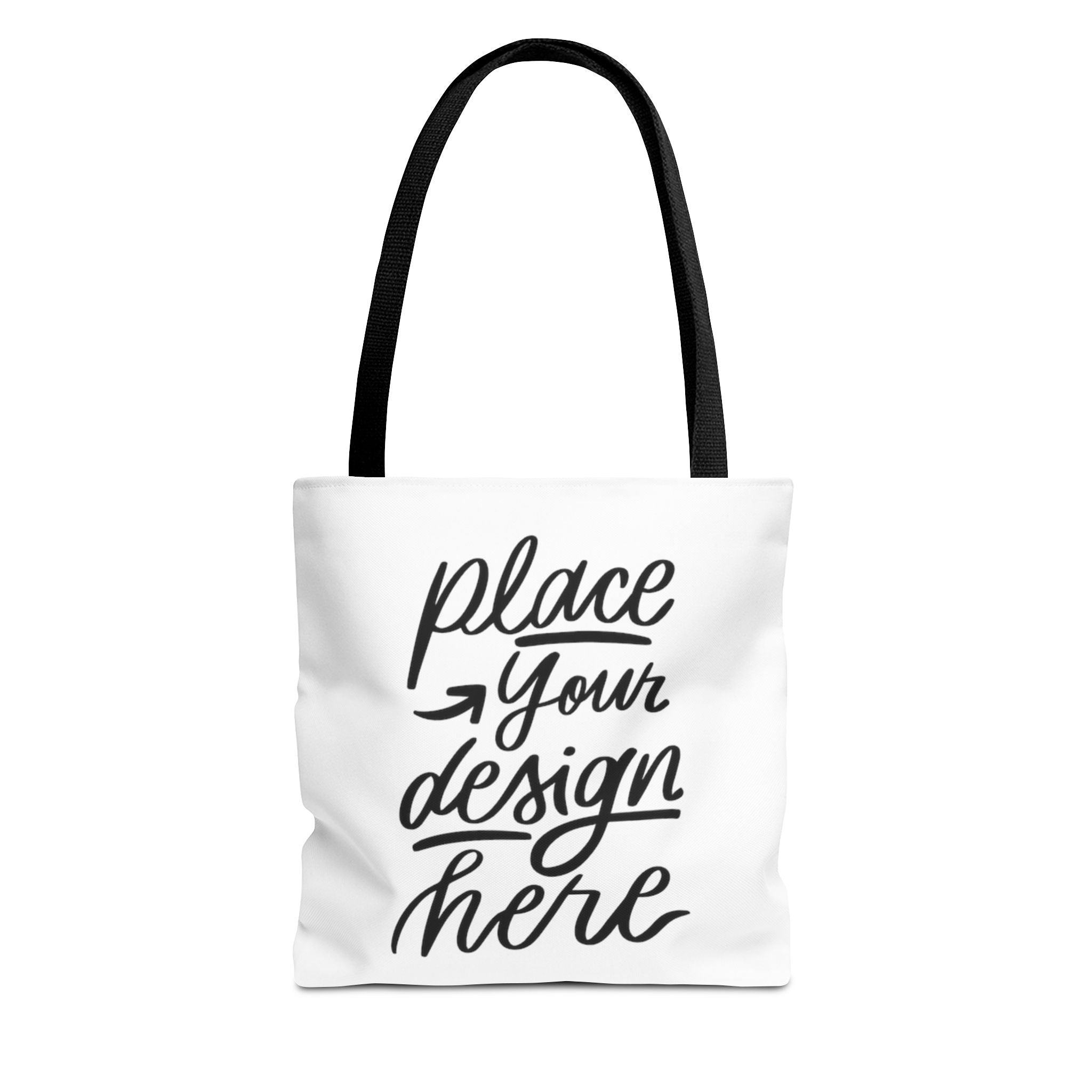 Custom Printed Tote Bag — Personalized All-Over-Print Canvas Shopper