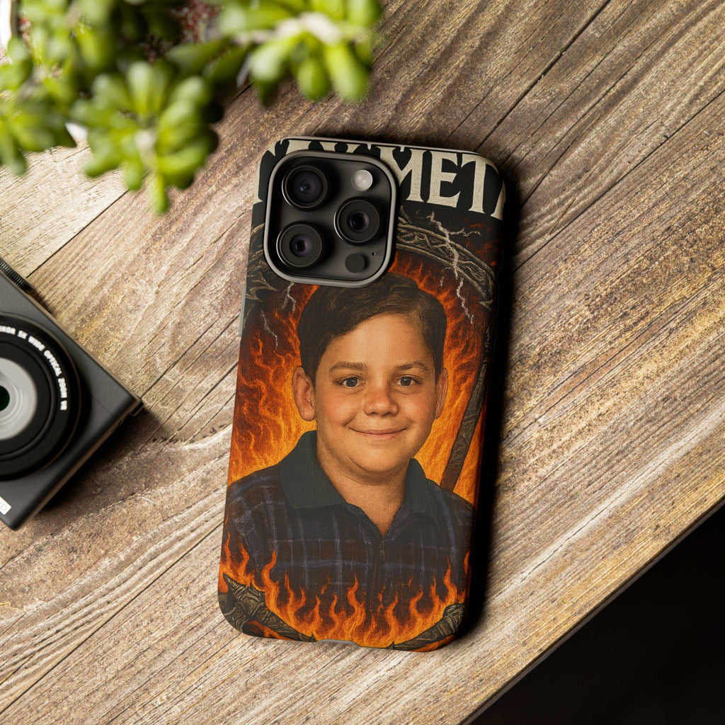 Metalhead Phone Case, Tough Cases for Music Lovers, Personalize with Unique Art, Gift for Metal Fans, Rock Lover's Accessory
