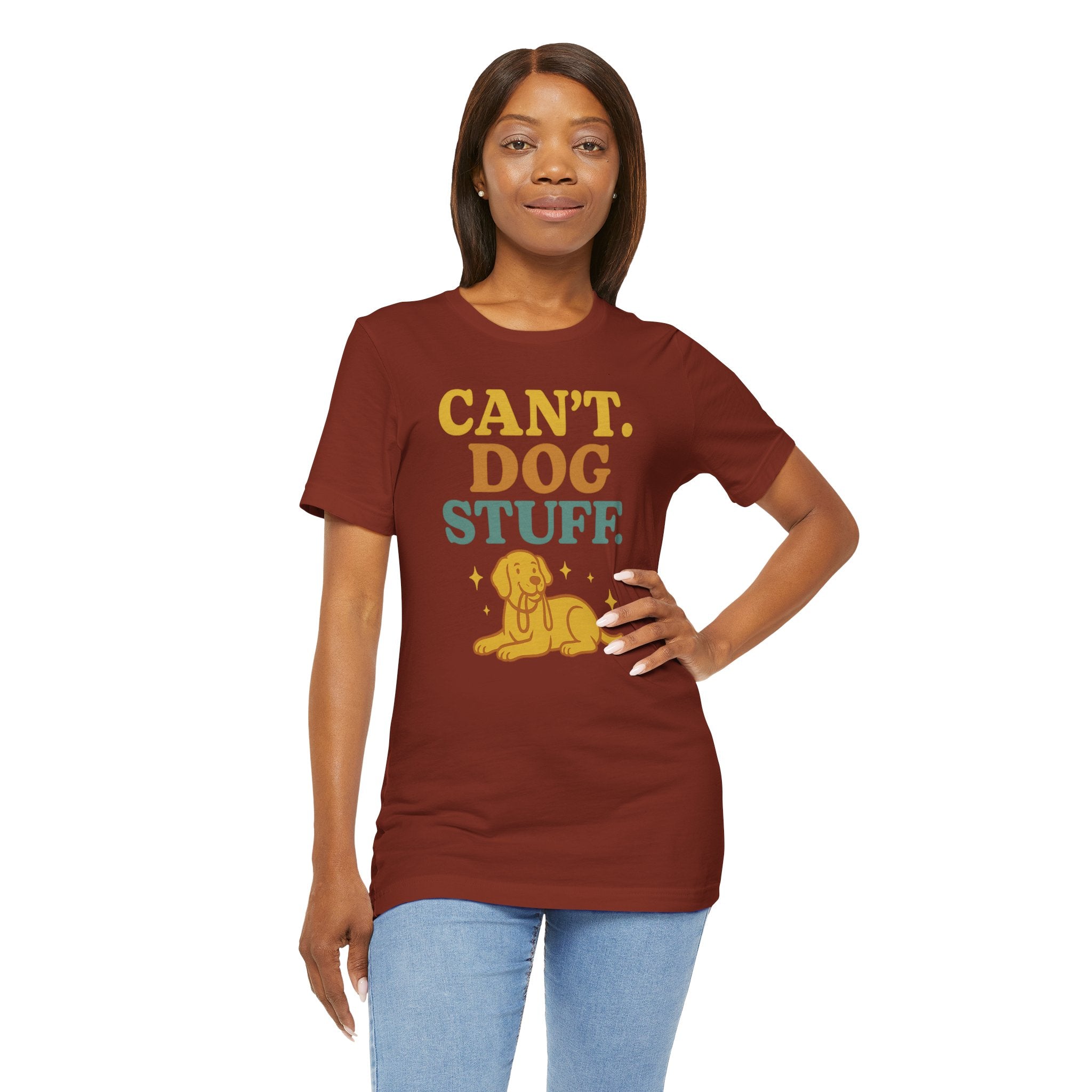 "Can’t. Dog Stuff." – Dog Lover Priorities Tee