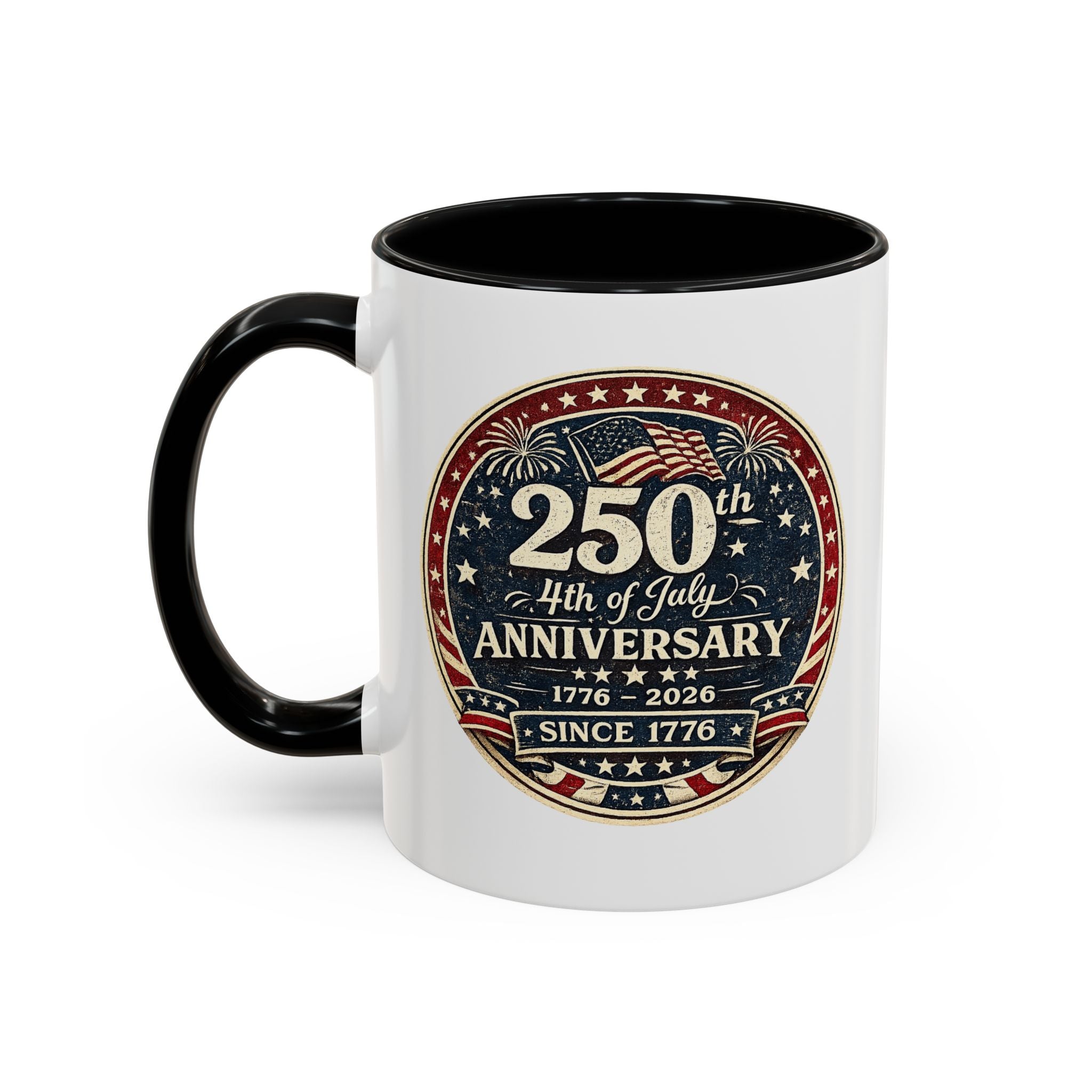 250th 4th of July Anniversary Coffee Mug