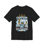 T-Shirt — 'El Campeón del Mundo: Hace Lo Que Quiere' Soccer Champion Tee