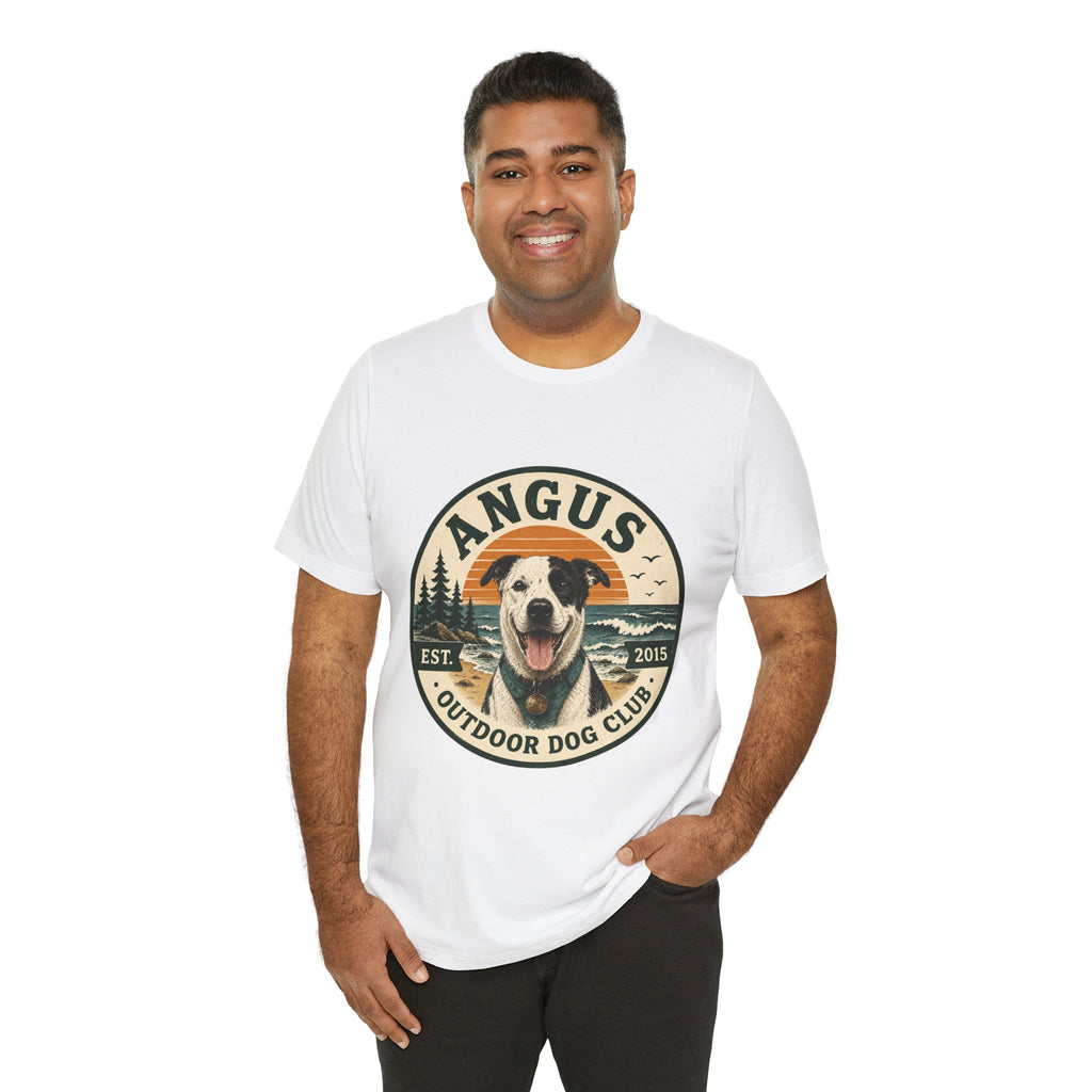 Angus Dog Photo Collage T-Shirt