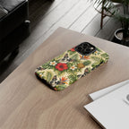 Tropical chihuahua Phone Case — Floral Pineapple Protective Tough Case