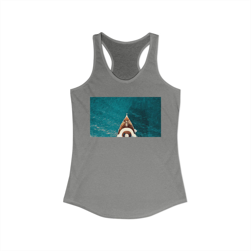 Women's Ideal Racerback Tank - Summer Boat