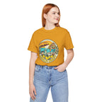 Amalfi Coast Vintage Travel Tee — Scenic Lemon & Vespa Graphic